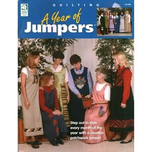 House of White Birches A Year of Jumpers Quilting Pattern Booklet 141189 Vintage